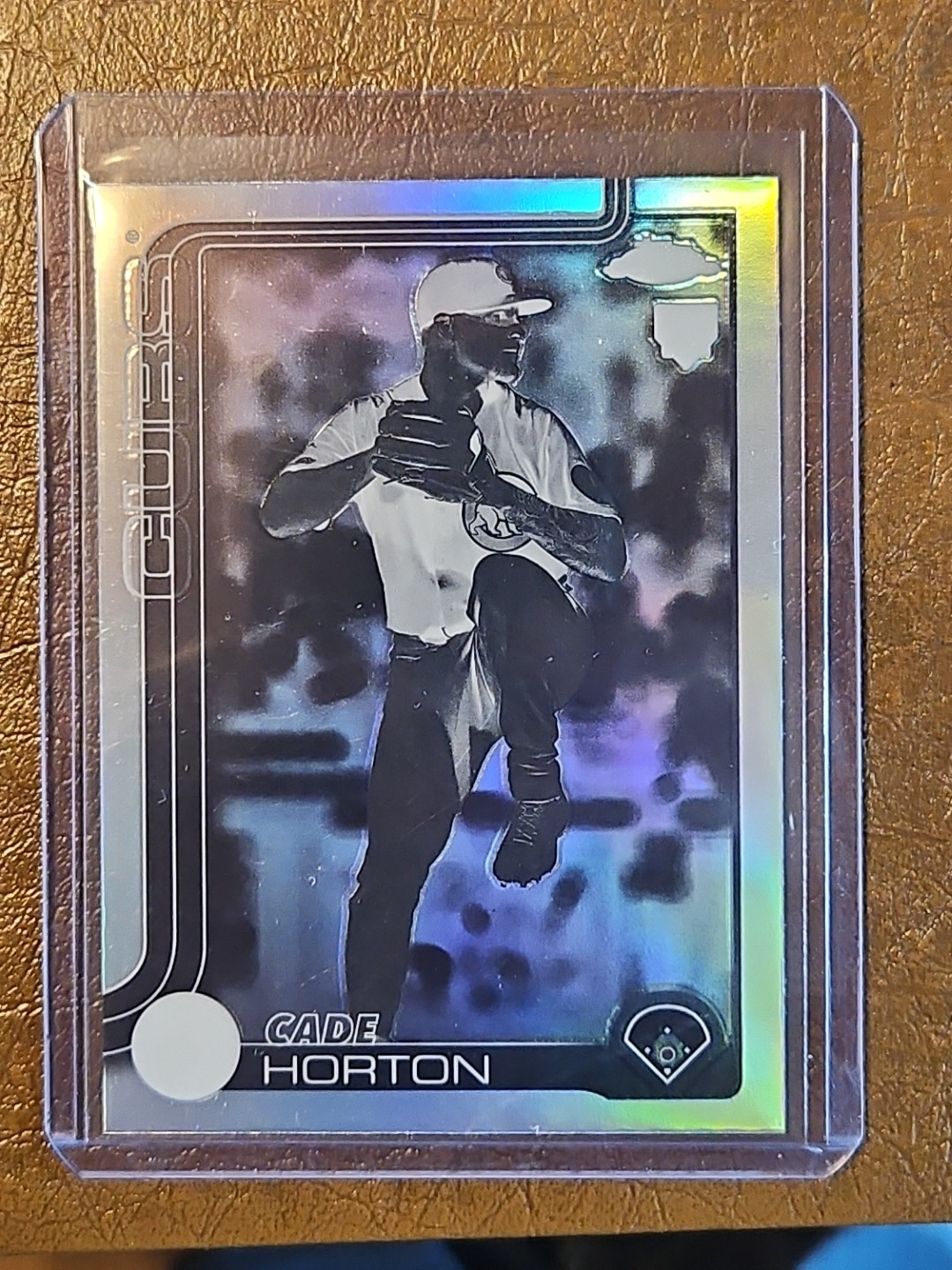 CADE HORTON 2025 TOPPS CHROME UPDATE ROOKIE NEGATIVE CUBS RC MINT USC63