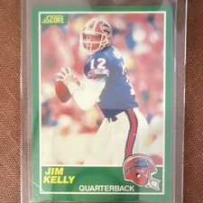Score 1989 Jim Kelly #223 Buffalo Bills NFL Football Card Base Set