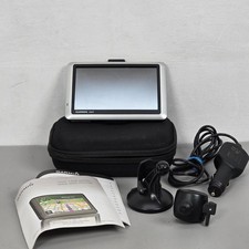 Garmin Nuvi 1400 Series GPS Map Display Navigator W/ Mount, Charger, Case Bundle