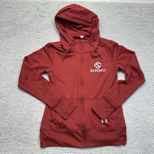 Under Armour UW1576539 Womens Small Carolina Gamecocks Baseball Full Zip Hoodie