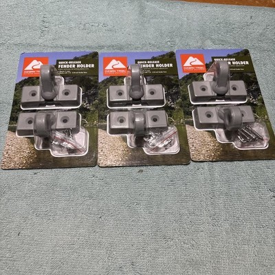 1/4-3/8'' Ozark Trail Quick Release Fender Lines Holder - 3 Packs Of 2
