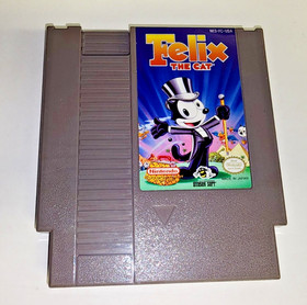 Felix the Cat - Authentic Nintendo NES Game Cartridge - Tested Working