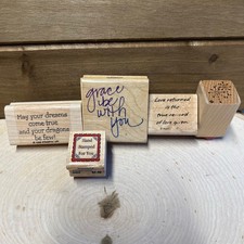 Rubber Stamps: Mixed Lot of 5