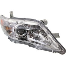 Toyota Camry 2010-2011 Right Side Headlight Clear Lens Chrome Interior TO2503191