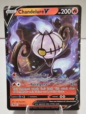 Chandelure V 039/264 Fusion Strike Holo Pokemon NM