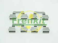 BREMSBELAGERSATZ Hinterachse 901797 FRENKIT für CITROËN PEUGEOT DS