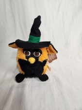 VTG 1999 Special Limited Edition Autumn Witch Halloween Furby w/Tag For Parts