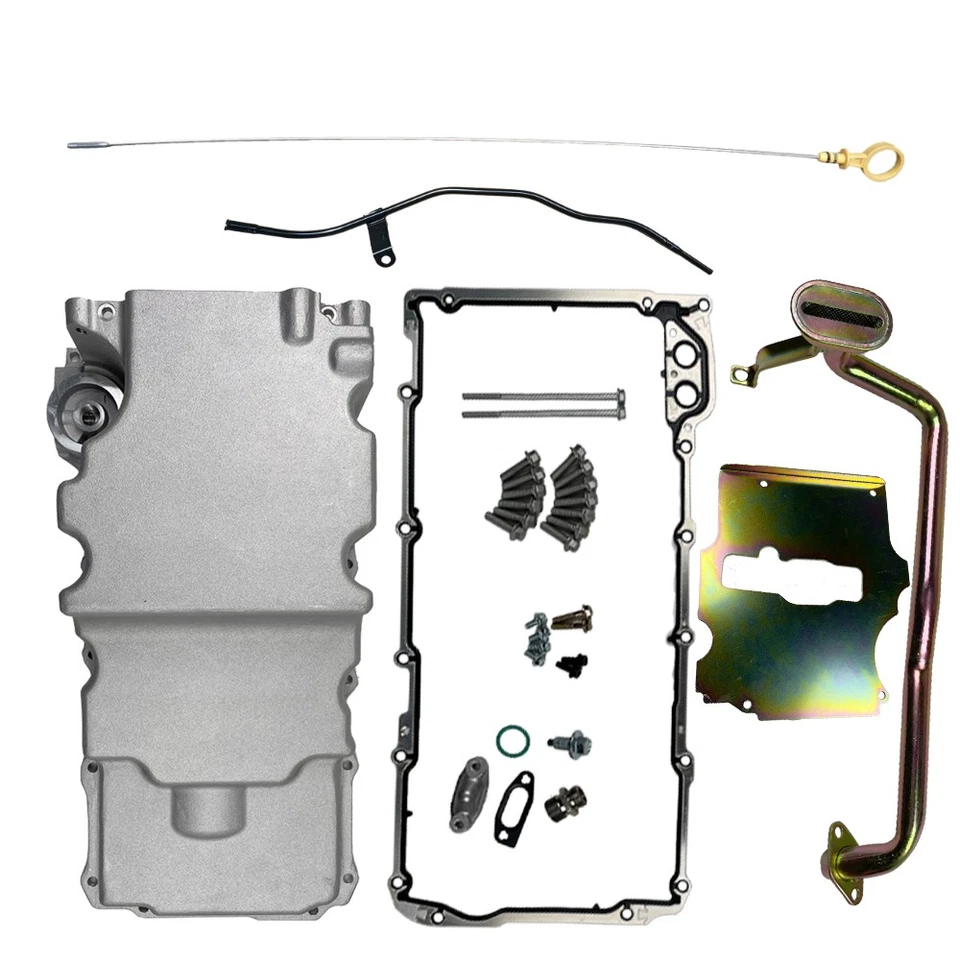 Kit de cárter de aceite Ls motor perfil bajo para LS1 LS2 LS3 4,8 L 5,3 L 6,0 L 6,2 L trasero 302-2 Foto 4 de 4