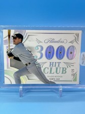 2025  Flawless ~ WADE BOGGS ~ 3000 Hit Club ~ 3 DIAMOND Parallel #'d /25  🔥