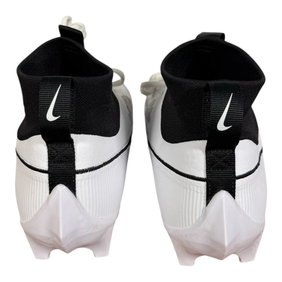 NEW Nike Vapor Edge Pro 360 2 Football Cleats FZ4267-100 Size 13 White Black #1 Size 13 Nike Vapor Edge Pro 360 2 White Black Football  main image 3