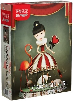 NEW Yazz Puzzle 1000 Pieces Jigsaw Puzzle Carousel Girl
