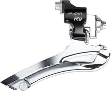 microSHIFT R8 Front Derailleur 7/8-Speed Double, 52T Max, Braze-On, Shimano