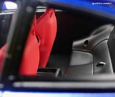 Ignition-Model Porsche 911 964 RWB w/ Whale Tail, Blue Metallic 1