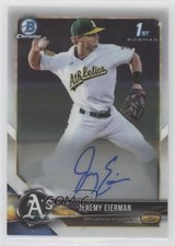 2018 Bowman Draft Chrome Draft Pick Auto Jeremy Eierman #CDA-JE Auto v9t