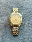 Vintage Seiko 6139-6015 Chronograph Auto Gold Tone Bruce Lee Edition Orig Band