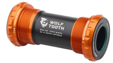 Wolf Tooth Bottom Bracket - English (BSA), 68/73mm, For 24mm Spindle, Orange