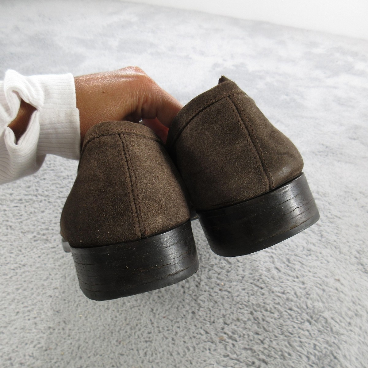 EMPORIO‎ ARMANI Oxford Shoes Mens 9.5 Brown Leather Dress Italian Luxury ITALY Cognac Brown  main image 4