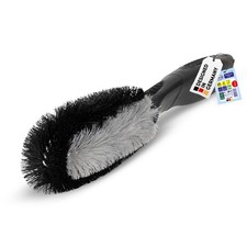 alca® Felgenbürste mit TPR-Griff 31 cm lang I Langlebige Borsten I Gründlich Sch