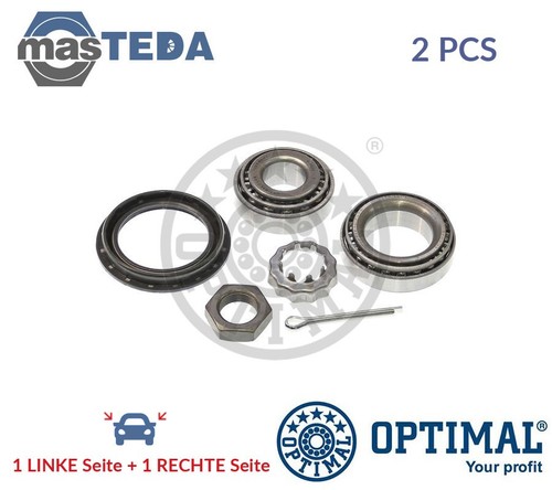 102008 RADLAGERSATZ RADLAGER SATZ HINTEN OPTIMAL 2PCS FÜR AUDI 100,80 ...