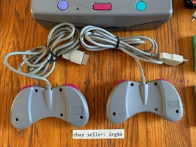 Victor V-Saturn RG-JX2 console system RG-CP6 pads RG-VC2 video cd vcd card sega