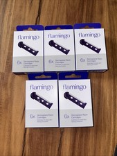Flamingo Dermaplane Razor Refill Cartridges - 6 X Lot Of 5 -30 Razor Total 