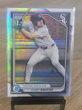 2024 Bowman Draft - Chrome Casey Saucke #BDC-33 Refractor (RC)