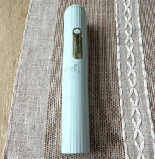 Light Blue Electric hair straightener , USB-C Rechargeable, Travel Case Cap