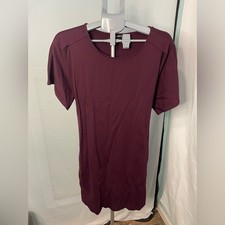 Express Burgundy mini dress size medium