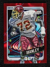 2024 Topps Cosmic Chrome Red Flare Refractor 3/5 Dexter Manley #100 13y1