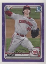 2020 Bowman Draft Chrome Purple Refractor 49/250 Bryce Bonnin #BD-74 4k8