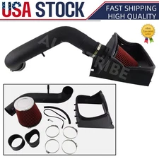Black Cold Air Intake System Filter Heat Shield for 2011-2014 Ford F150 5.0L V8