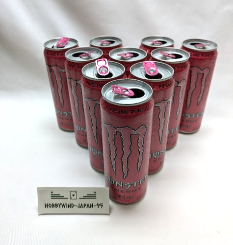 Monster Energy Pipeline Punch Empty Can x10 Pink Collector Lot Japan ...