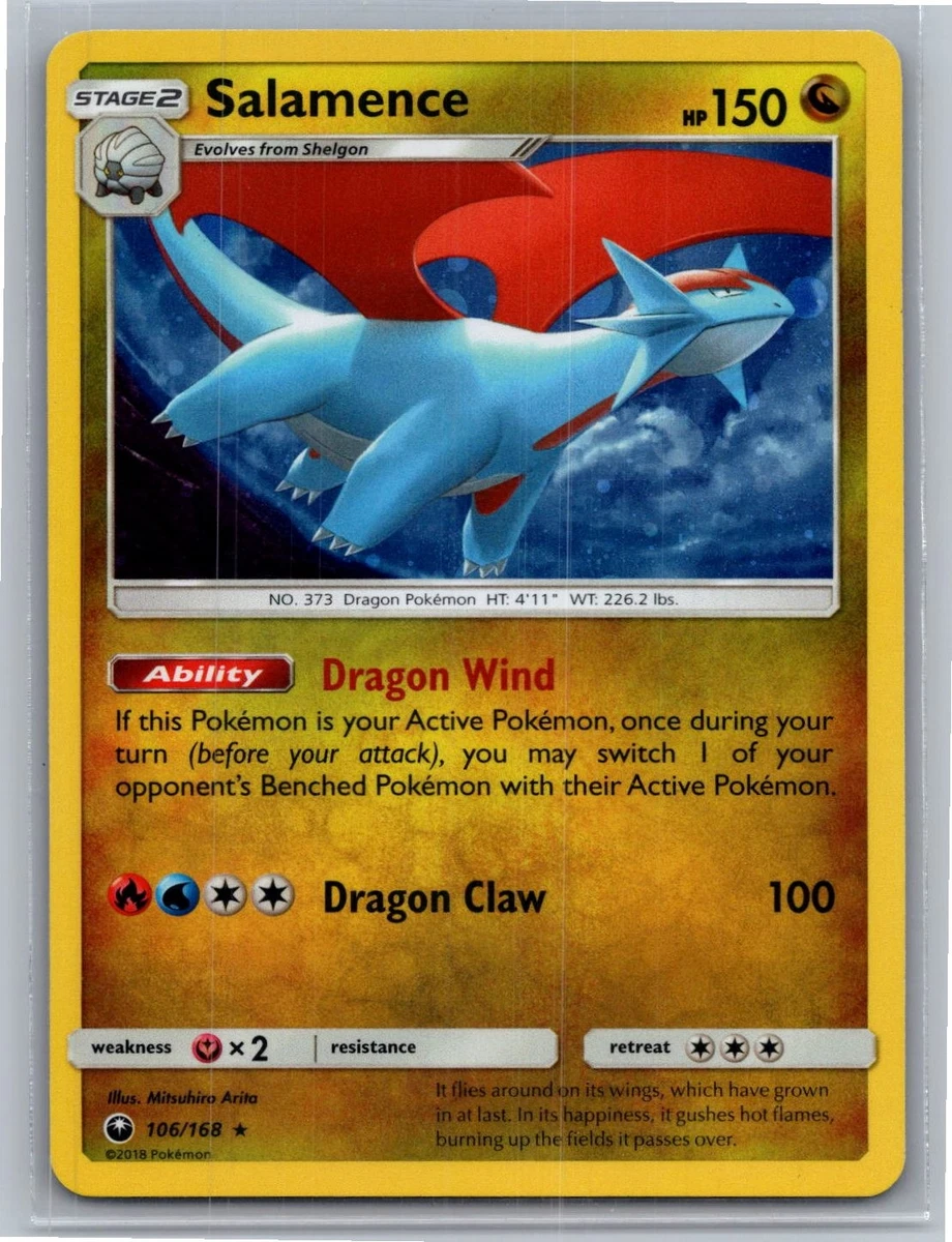 Salamence Pokémon TCG Cards for sale | eBay