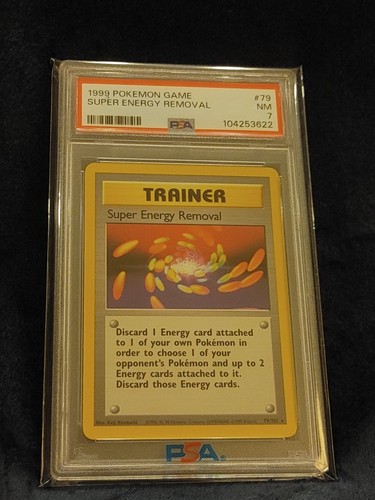 Super Energy Removal graded PSA 7 for sale on eBay