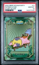2024 WONDERCARD SPONGEBOB SQUAREPANTS TREASURE SERIES-GLORY SILVER 11 PATRICK