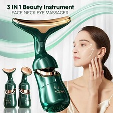 3 In 1 Facial Lifting Device Neck Facial Eye Massage Face Slimmer EMS Beauty Sk