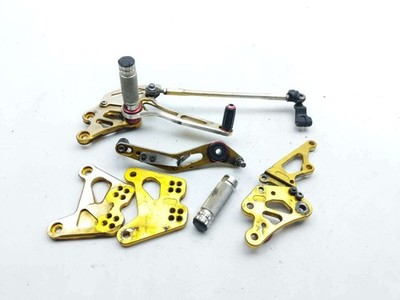 05 06 Kawasaki Ninja ZX636 ZX6R ARASHI Rearset Aftermarket Shifter Brake Pedal L