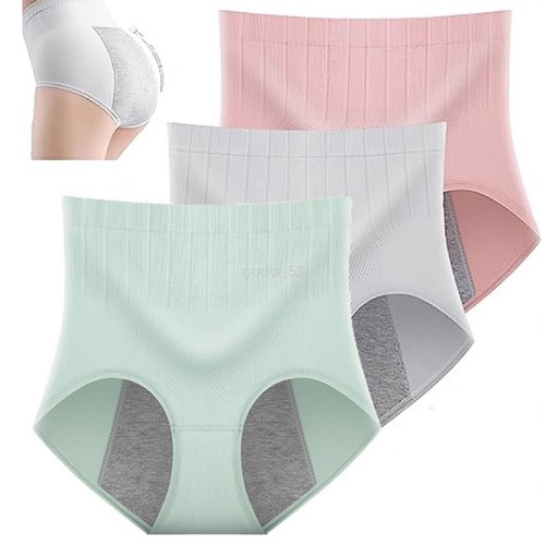 3X NEW Women's Menstrual Period Panties Underwear Postpartum Leakproof Briefs - Picture 22 of 25