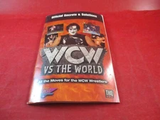 WCW vs the World Playstation 1 PS1 Official Secrets & Solutions Strategy Guide