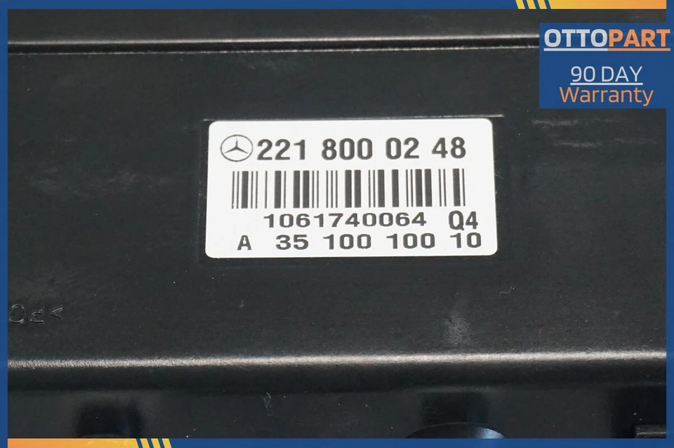 07-09 Bomba de vacío lumbar asiento maletero trasero mercedes w221 s550 cl550 cl65 amg fabricante de equipos originales Foto 3 de 4