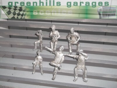 MACC731 - Greenhills Scalextric Carrera Set of Unpainted Seated Spectators x ...