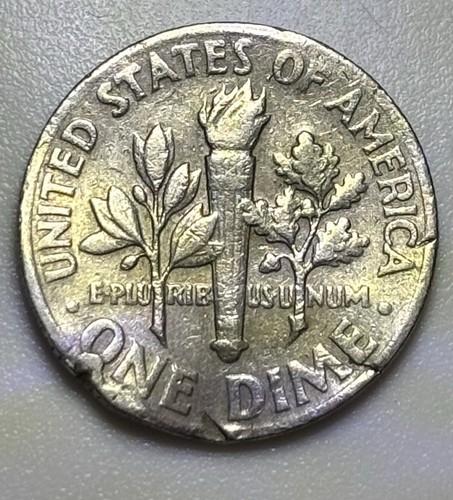1970 P Roosevelt Dime ⭐️Major ERRORS Off Center , Struck Through, Die Cracks