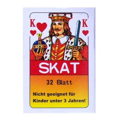 144x Skatkarten / 32 Blatt Skat Karten Spielkarten Französisches Blatt Skatspiel