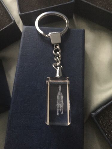 Crystal 3D Horse Lazer Engraved Key Chain- Spirit Horse , Water Spirit Horse - Picture 3 of 4