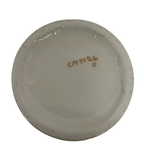 Vintage Wedgwood England Becher Natur Bäume & Pferde weiß mit Silber CM 5224 - Bild 8 von 8