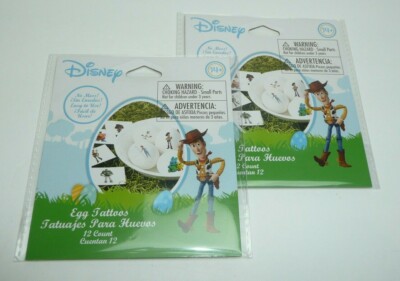 Disney Toy Story Easter Egg Tattoos Decorations Decorators Woody Buzz Forky 