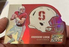 2016 Panini Prizm Collegiate Draft Picks Helmet Die-Cuts Andrew Luck #5 🏈🏈