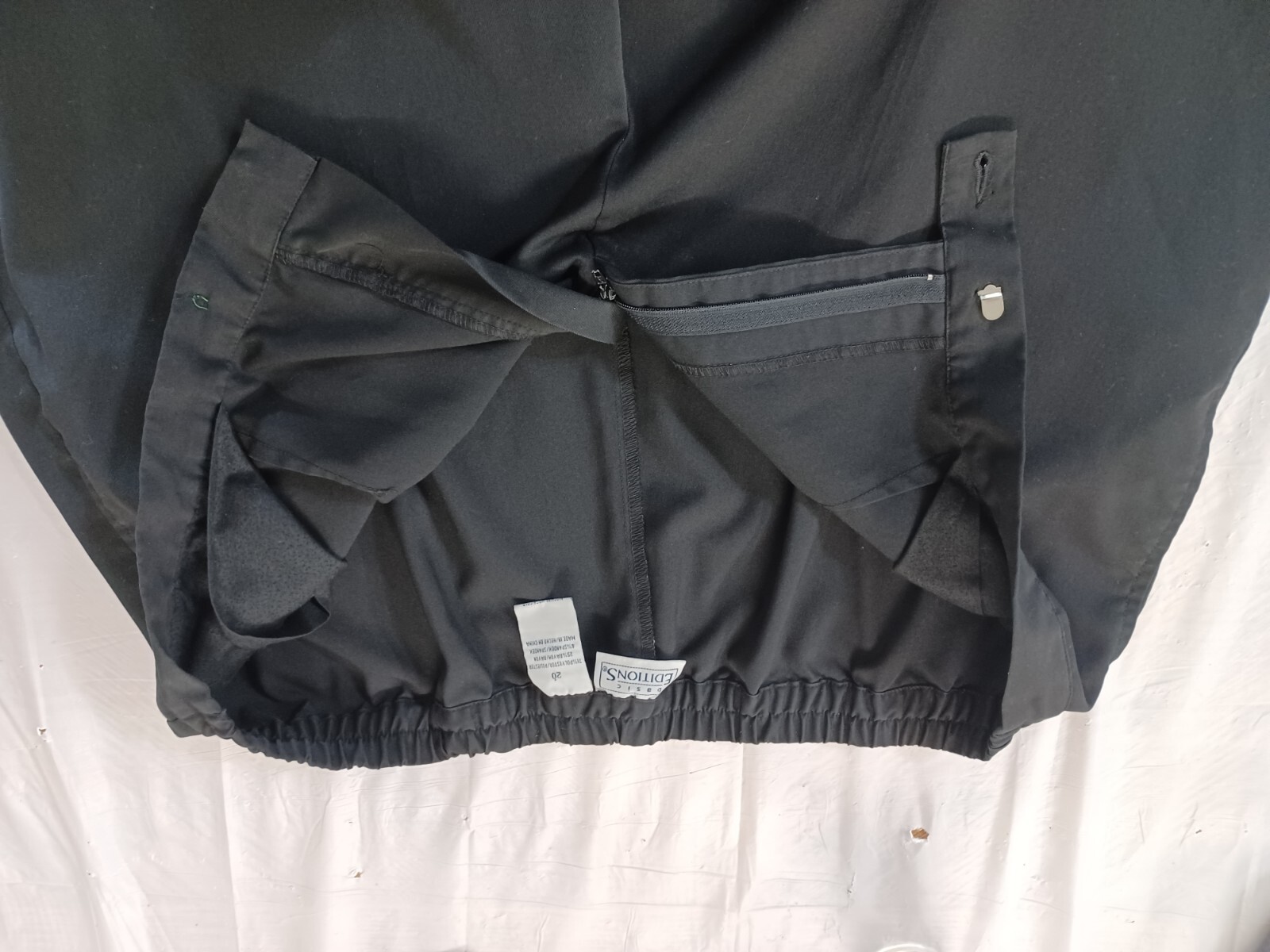 Basic Additon Black Straight Leg Women's Pants Pl… - image 3