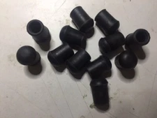 1/2" RUBBER FEET/TIPS FITS VINTAGE70S ROGERS LUDWIG SLINGERLAND