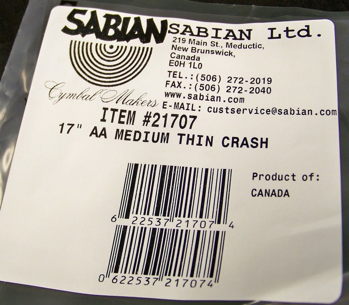 Sabian Logo Renewal Kit